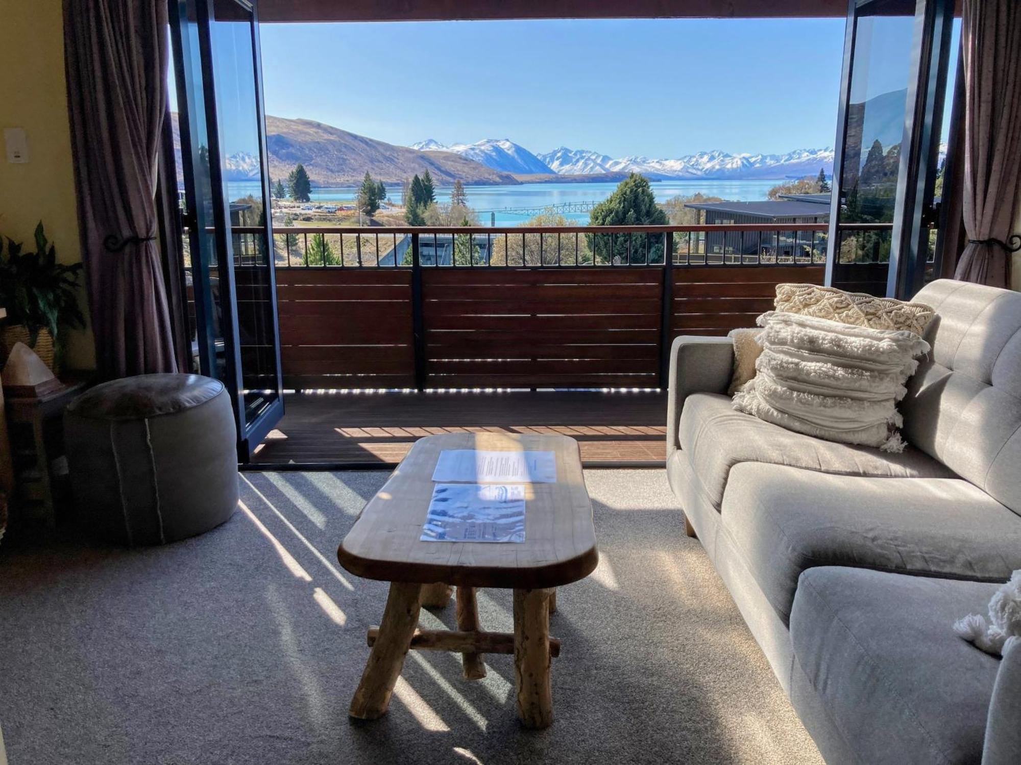 Tekapob2 Lakeview Apartment Lake Tekapo Eksteriør billede