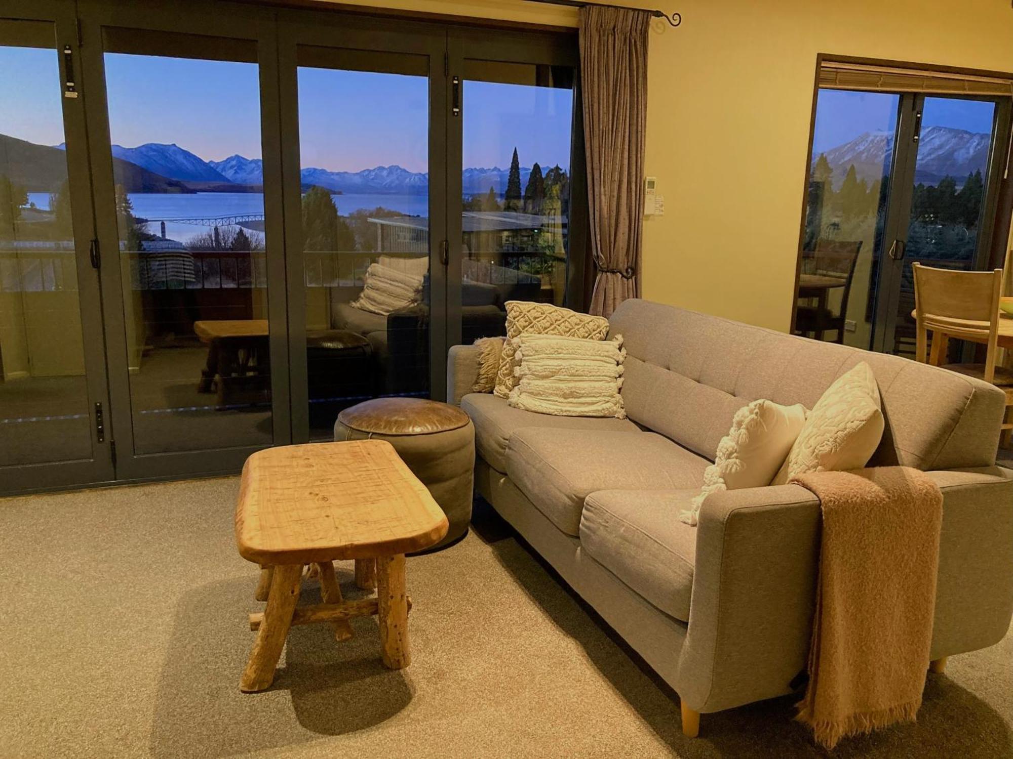 Tekapob2 Lakeview Apartment Lake Tekapo Eksteriør billede